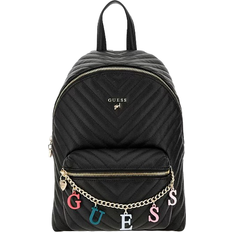 Guess Zaini Guess Chain Lattering Logo Backpack - Black