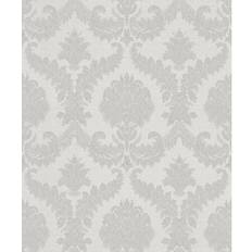 Galerie Italian Classics 4 Silver Grey Traditional Damask Embossed Wallpaper