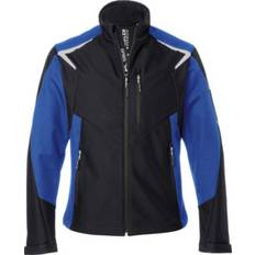 Waschbar Arbeitsjacken Kübler KÜBLER Workwear KÜBLER BODYFORCE Ultrashell Arbeitsjacke schwarz/Kornblumenblau