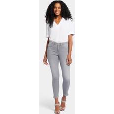 Beige - Women Jeans NYDJ Ami Skinny Ankle w/ Slits Rocksand Women's Jeans Beige One