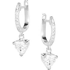 Earrings Montana Silversmiths Charmed by You Crystal Heart Earrings