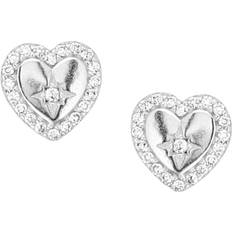 Earrings Montana Silversmiths Love In My Heart Crystal Earrings