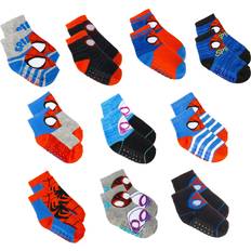 Marvel Spiderman Grip Socks, Socks for Toddler Boys, Pack, Spider man Toddler Gripper Socks, Amazing Spiderman Variety Pack