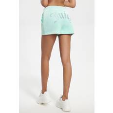 Juicy Couture Women Shorts Juicy Couture Big Bling Velour Track Shorts