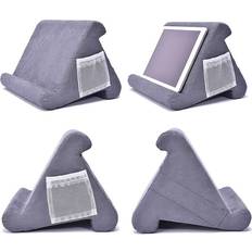 Mobile Device Holders Eranpo Grey Tablet Stand Pillow Holder & Mobile Phone Holder