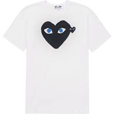 Play Comme Des Garçons T-Shirt Blue Eyes White