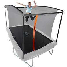 8ft trampoline with enclosure SportsPower 8ft x 12ft Outdoor Kids Trampoline and Enclosure