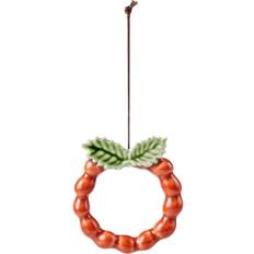 Kähler Tales Wreath Red Christmas Tree Ornament 7cm