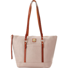 Dooney & Bourke Pink Totes & Shopping Bags Dooney & Bourke Pebble Grain Tilly Tote - Oyster