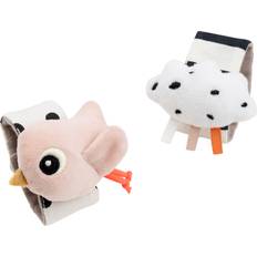 Happy Clouds Wrist Rattle Set Pack of 2