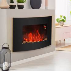 Wall mounted electric fire Belfry Heating Axel Wall Mounted Electric Fire