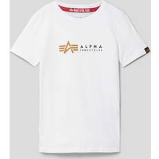 Alpha Industries Shirts Honning - Sort/Hvid