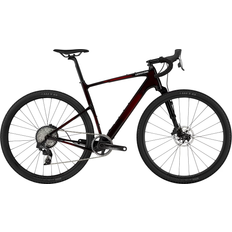 SRAM Force eTap AXS Straßenfahrräder Cannondale Topstone Carbon 1 Lefty - Rally Red Herrenfahrrad