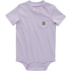 Carhartt Infant Short Sleeve Pocket Bodysuit - Lavender