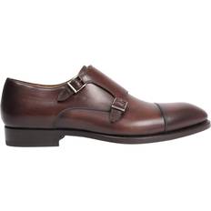 Monks Magnanni Double Monk Straps Brun