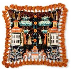 Boligtekstiler Mind the Gap Tales Of Tyrol Velvet Cushion