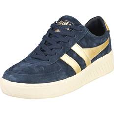 Gola Shoes Gola Grandslam Pearl Womens Fashion Trainers in Navy Blue