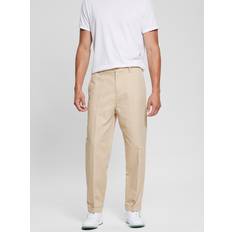 Guess Men Pants Guess Eco Clement Twill Cropped Chino Pants