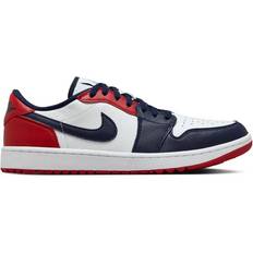 NIKE 41 ½ Golfschuhe NIKE Air Jordan 1 Low G M - White/Varsity Red/Obsidian