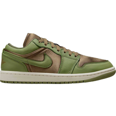 Nike Air Jordan 1 Low SE W - Brown Kelp/Sail/Sky J Light Olive