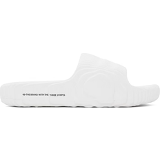 47 ½ - Herren Slides Adidas Island Club Adilette 22 - Crystal White/Core Black