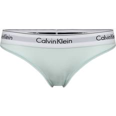 Calvin Klein Cotone Costumi da bagno Calvin Klein Donna Slip Bikini - Turchese