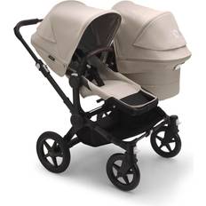 Sibling Strollers Pushchairs Bugaboo Donkey 5 Duo Black/Desert Taupe