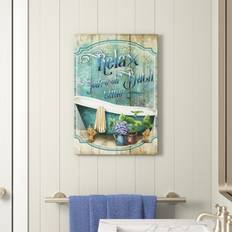 Beachcrest Home You're On Bath Conrad Knutsen Framed Art