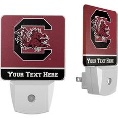 Keyscaper South Carolina Gamecocks Personalized 2-Piece Nightlight Set