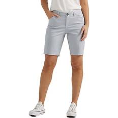 Lee Women Shorts Lee Women's Legendary Bermuda Chino Shorts Grey