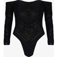 MUGLER Bodysuit black