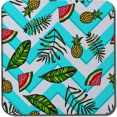 Red Coasters 17 Stories Pineapple and Watermelon Coaster