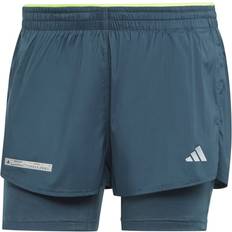 adidas Ultimate 2 in 1 Shorts - Arctic Night/Lucid Lemon