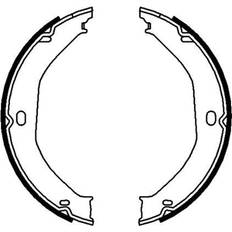 Textar Brake Shoe Set 91071700