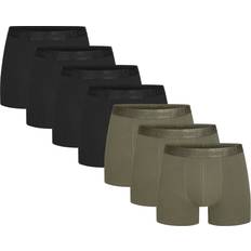 Urberg Bamboo Boxers 7-Pack - Black/Green