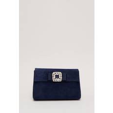 Women Clutches Phase Eight Women's Suede Embellished Trim Clutch Bag