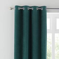 Curtains & Accessories Dunelm Melrose Eyelet Emerald Green
