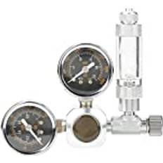 Pssopp CO2-regulator akvarier Dubbel akvarium CO2-manometer Justerbart tryck