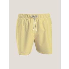 Tommy Hilfiger Yellow Clothing Tommy Hilfiger Men's Stripe 5" Swim Trunk Yellow