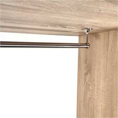 Chrome Clothing Storage Rebrilliant Suspended Round Rail Tube Pipe Wardrobe