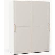 Westwing Collection Modulär Skjutdörrsgarderob Charlotte 1 B 50 cm Garderob