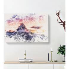 East Urban Home Matterhorn Mountain in Zermatt Framed Art