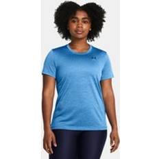 Under armour tech tee tshirt black Under Armour Women's Tech Twist Short Sleeve Viral Blue Black