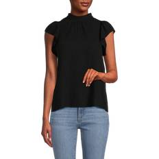 Joe's Gauze Flutter Sleeve Top - Jeans