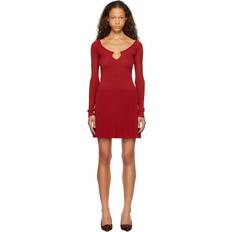 Jacquemus The Pralu Mini Dress red