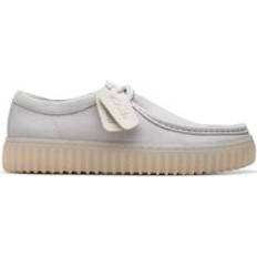 51 ½ - Weiß Halbschuhe Clarks Torhill Lo - White