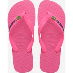 Rosa Flip-Flops Havaianas Flip Flops Brasil Logo Neon