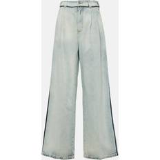 Women - XXXS Jeans Maison Margiela High-rise wide-leg jeans blue