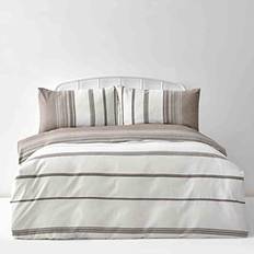 Karaca Dobby King Viscose, Dobby Duvet Cover Brown