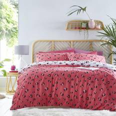 King Leopard Print Cover White